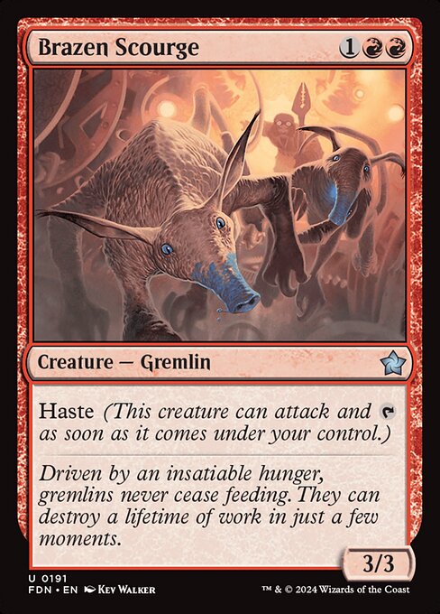 Brazen Scourge (fdn-191)