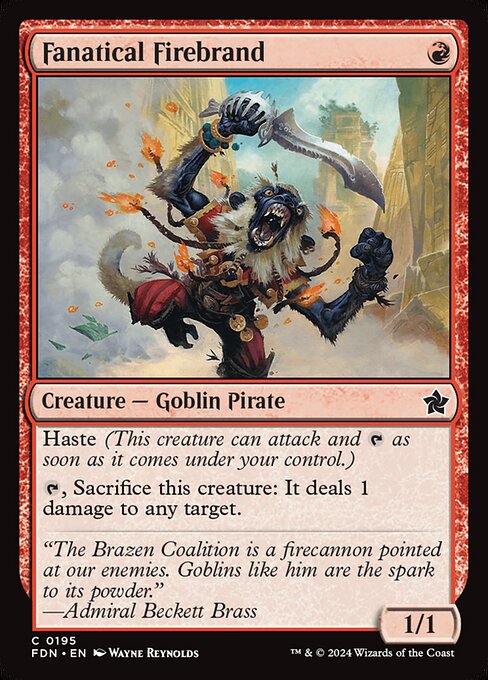 Fanatical Firebrand (fdn-195)