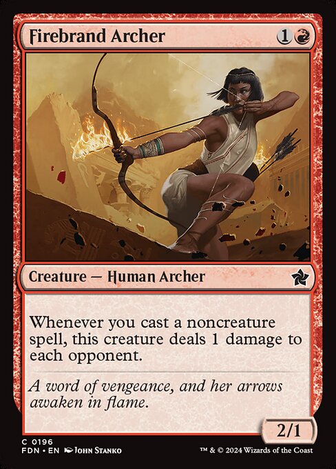 Firebrand Archer (fdn-196)