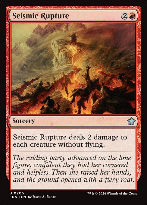 Seismic Rupture (fdn-205)