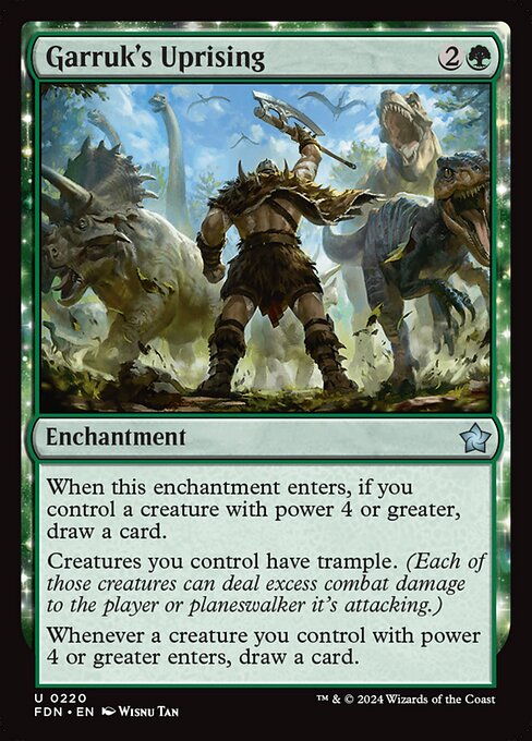 Garruk's Uprising (fdn-220)