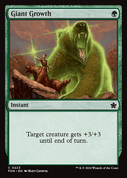 Giant Growth (fdn-223)