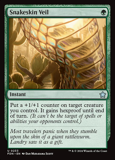 Snakeskin Veil (fdn-233)
