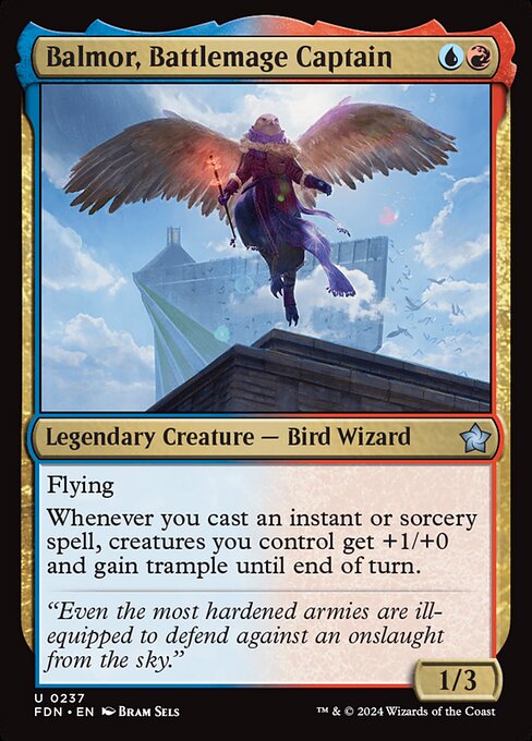 Balmor, Battlemage Captain (fdn-237)