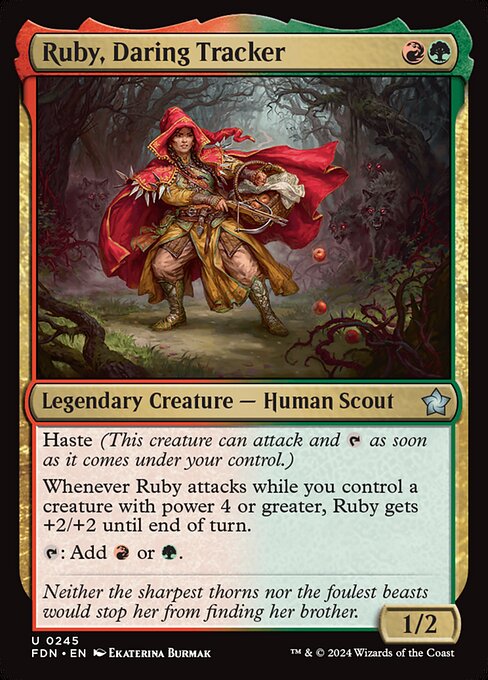 Ruby, Daring Tracker (fdn-245)