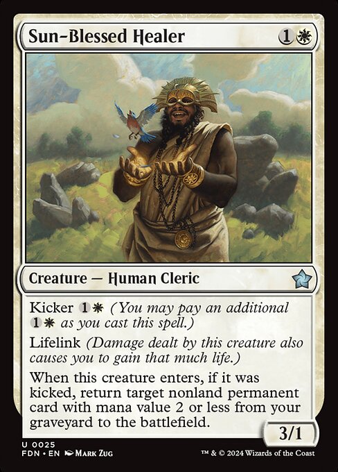 Sun-Blessed Healer (fdn-25)
