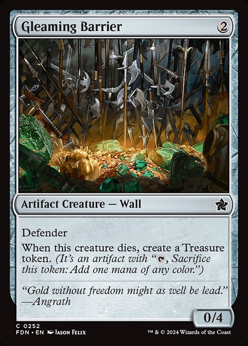 Gleaming Barrier (fdn-252)