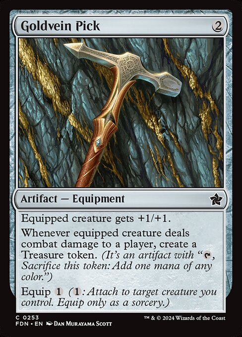 Goldvein Pick (fdn-253)