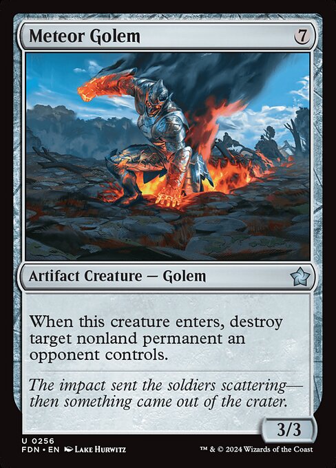 Meteor Golem (fdn-256)