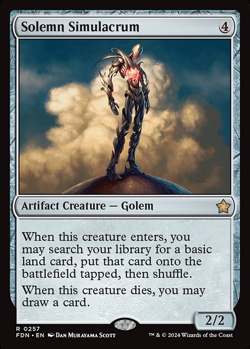 Solemn Simulacrum (fdn-257)