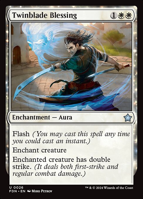 Twinblade Blessing (fdn-26)