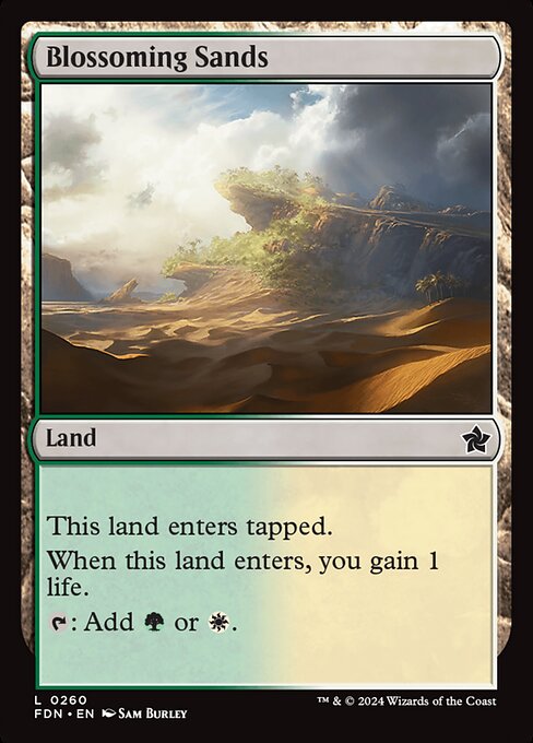 Blossoming Sands (fdn-260)