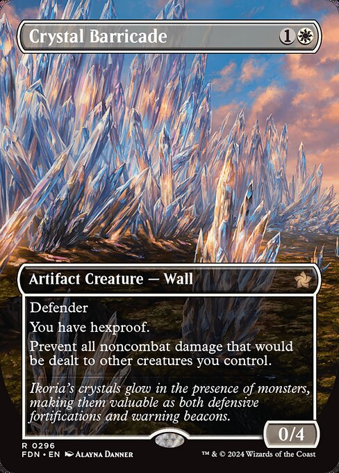 Crystal Barricade (fdn-296)