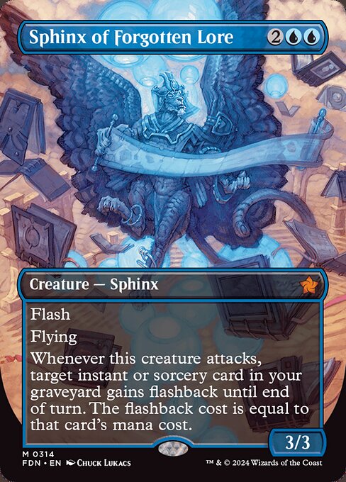 Sphinx of Forgotten Lore (fdn-314)
