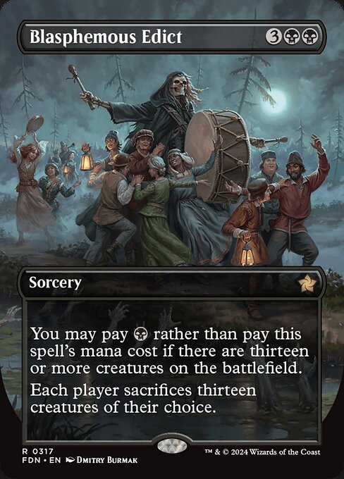 Blasphemous Edict (fdn-317)