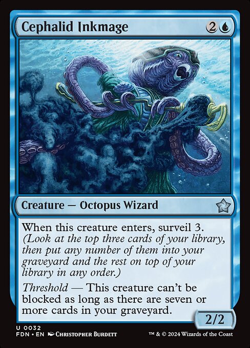 Cephalid Inkmage (fdn-32)