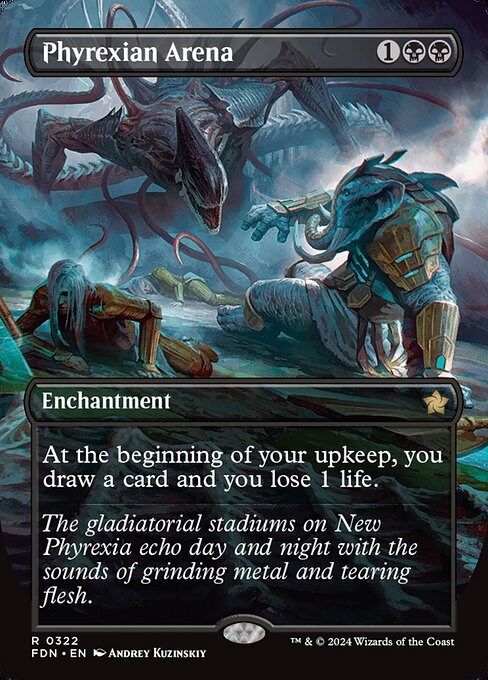 Phyrexian Arena (fdn-322)