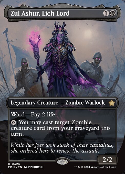 Zul Ashur, Lich Lord (fdn-326)