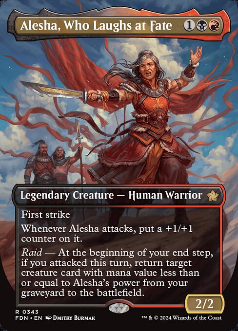 Alesha, Who Laughs at Fate (fdn-343)