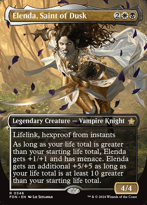 Elenda, Saint of Dusk (fdn-346)
