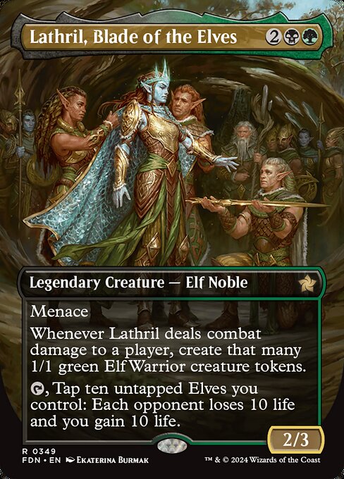 Lathril, Blade of the Elves (fdn-349)