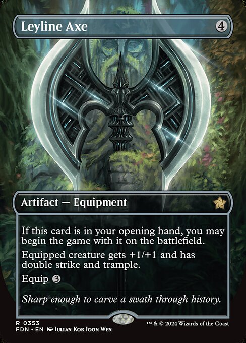 Leyline Axe (fdn-353)