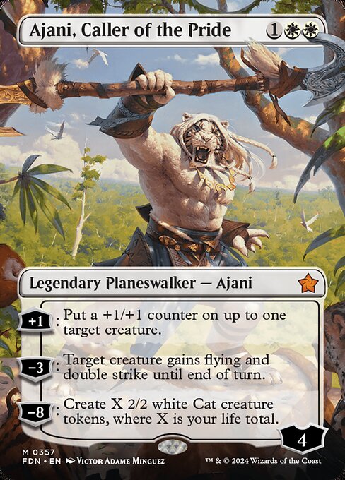 Ajani, Caller of the Pride (fdn-357)