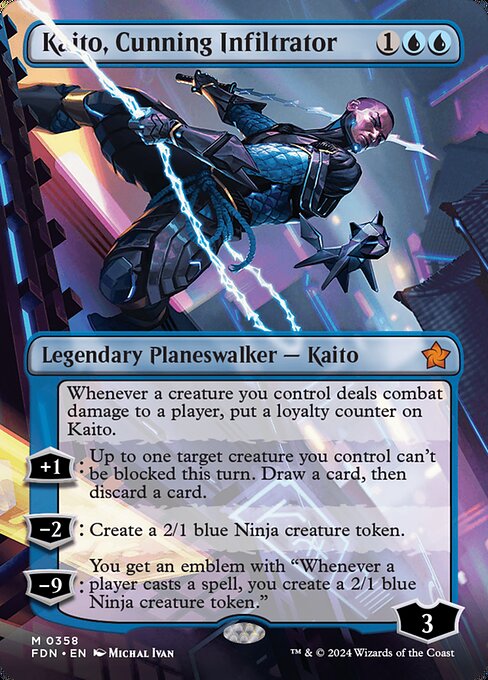Kaito, Cunning Infiltrator (fdn-358)
