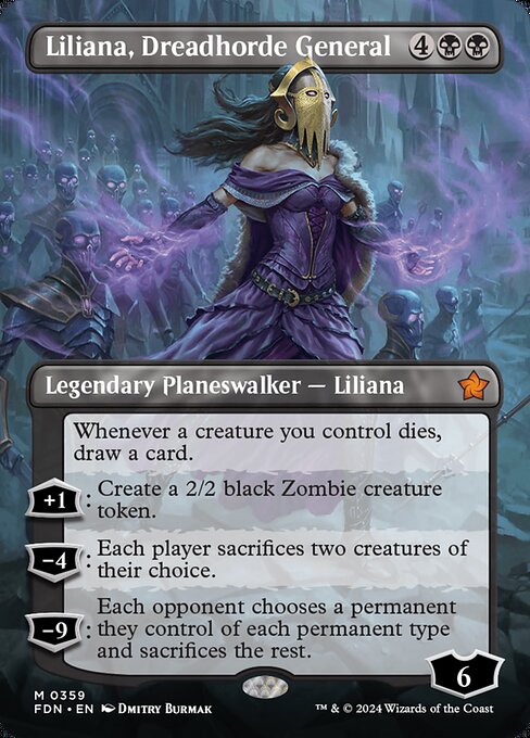 Liliana, Dreadhorde General (fdn-359)