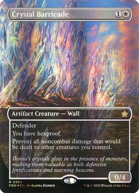 Crystal Barricade (fdn-365)