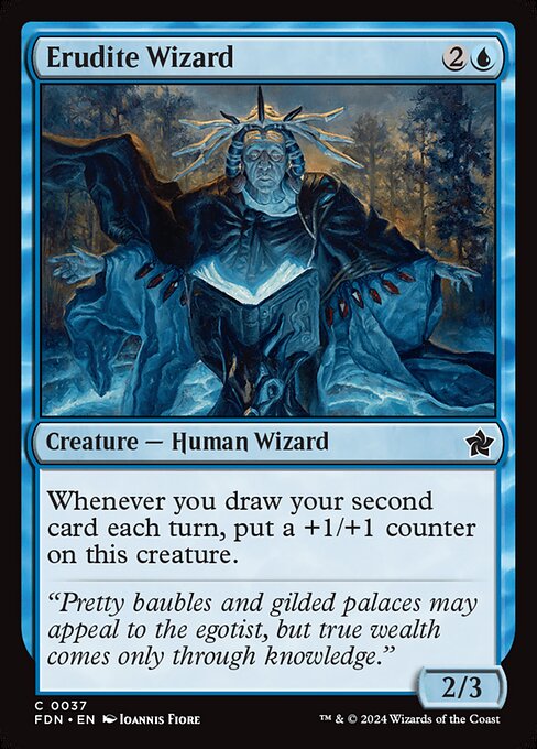 Erudite Wizard (fdn-37)