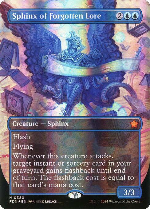 Sphinx of Forgotten Lore (fdn-380)