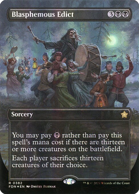 Blasphemous Edict (fdn-382)