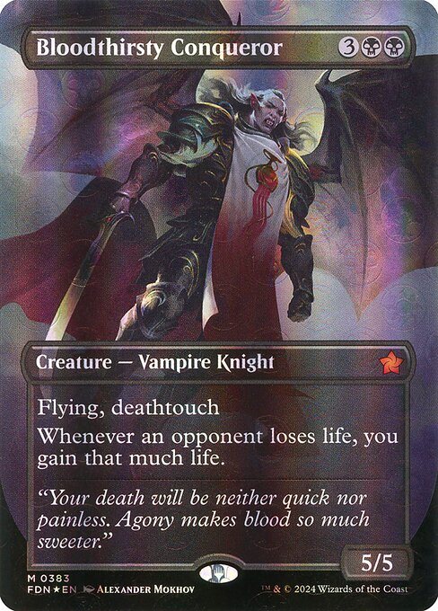 Bloodthirsty Conqueror (fdn-383)