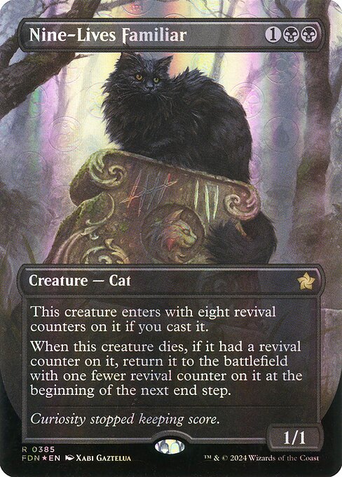 Nine-Lives Familiar (fdn-385)