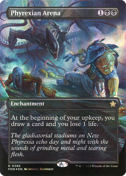 Phyrexian Arena (fdn-386)