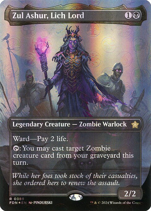 Zul Ashur, Lich Lord (fdn-389)