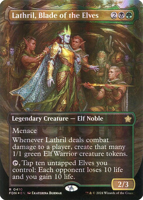 Lathril, Blade of the Elves (fdn-410)