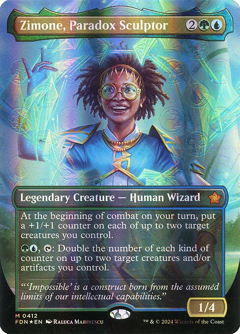 Zimone, Paradox Sculptor (fdn-412)