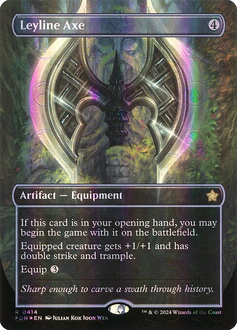 Leyline Axe (fdn-414)