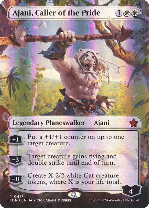 Ajani, Caller of the Pride (fdn-417)