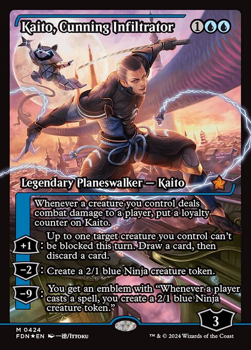 Kaito, Cunning Infiltrator (fdn-424)