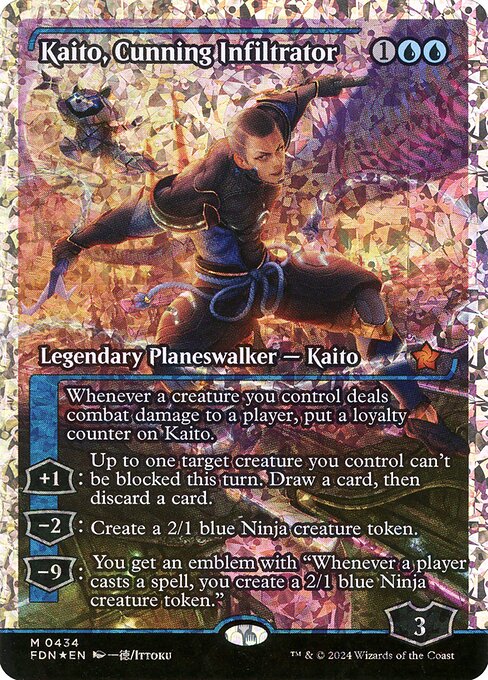 Kaito, Cunning Infiltrator (fdn-434)