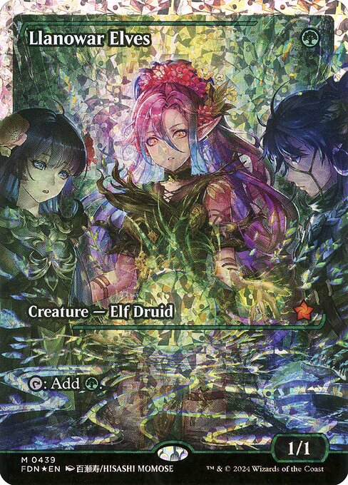 Llanowar Elves (fdn-439)