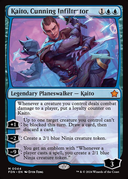 Kaito, Cunning Infiltrator (fdn-44)
