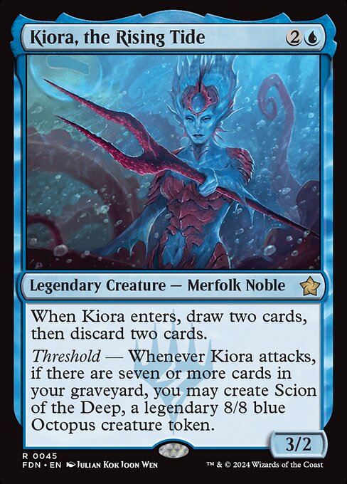 Kiora, the Rising Tide (fdn-45)