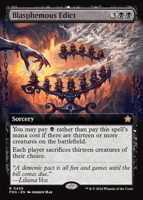Blasphemous Edict (fdn-459)