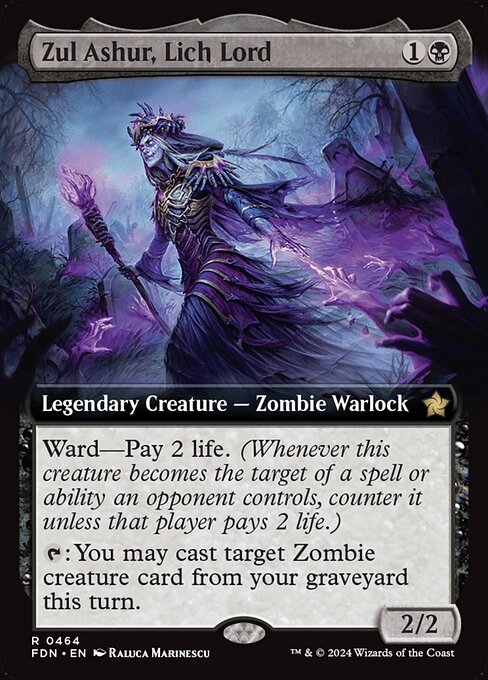 Zul Ashur, Lich Lord (fdn-464)