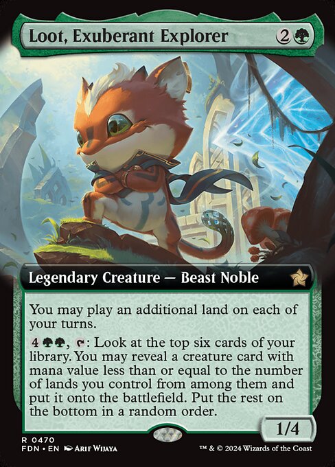 Loot, Exuberant Explorer (fdn-470)