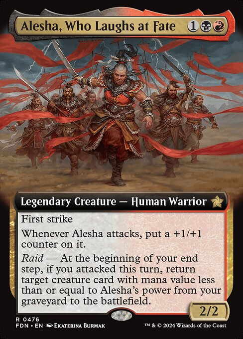 Alesha, Who Laughs at Fate (fdn-476)
